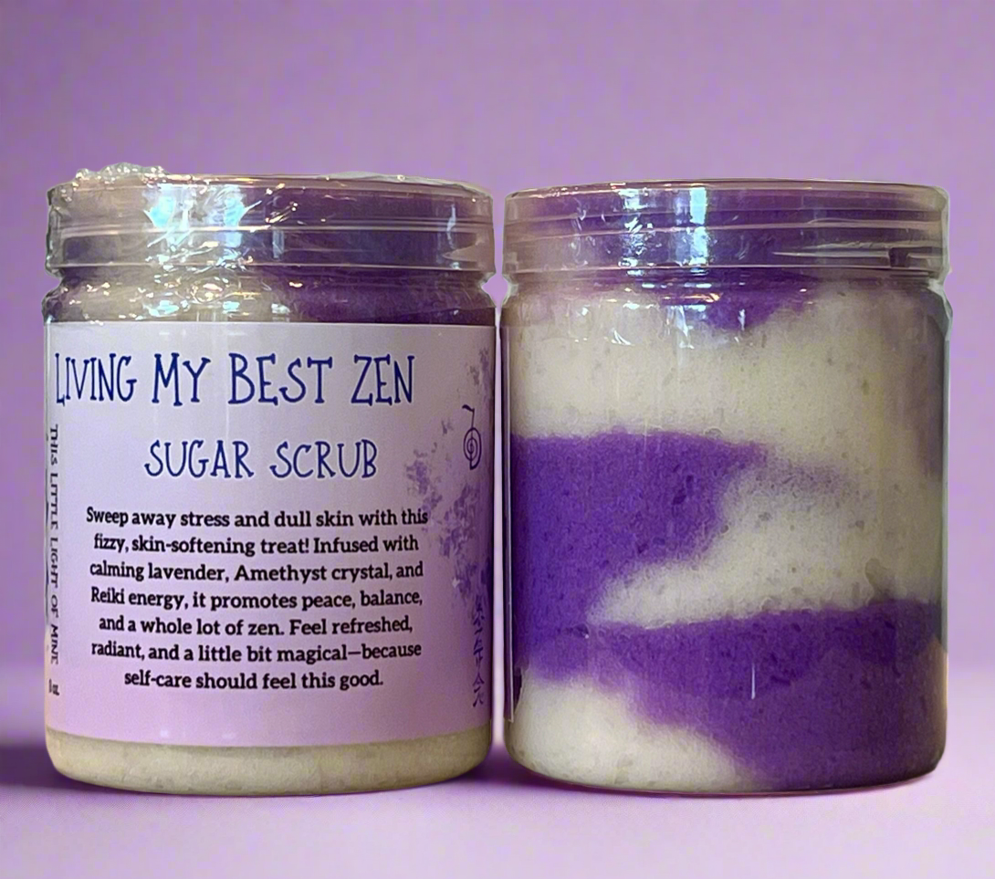 Living My Best Zen Sugar Scrub