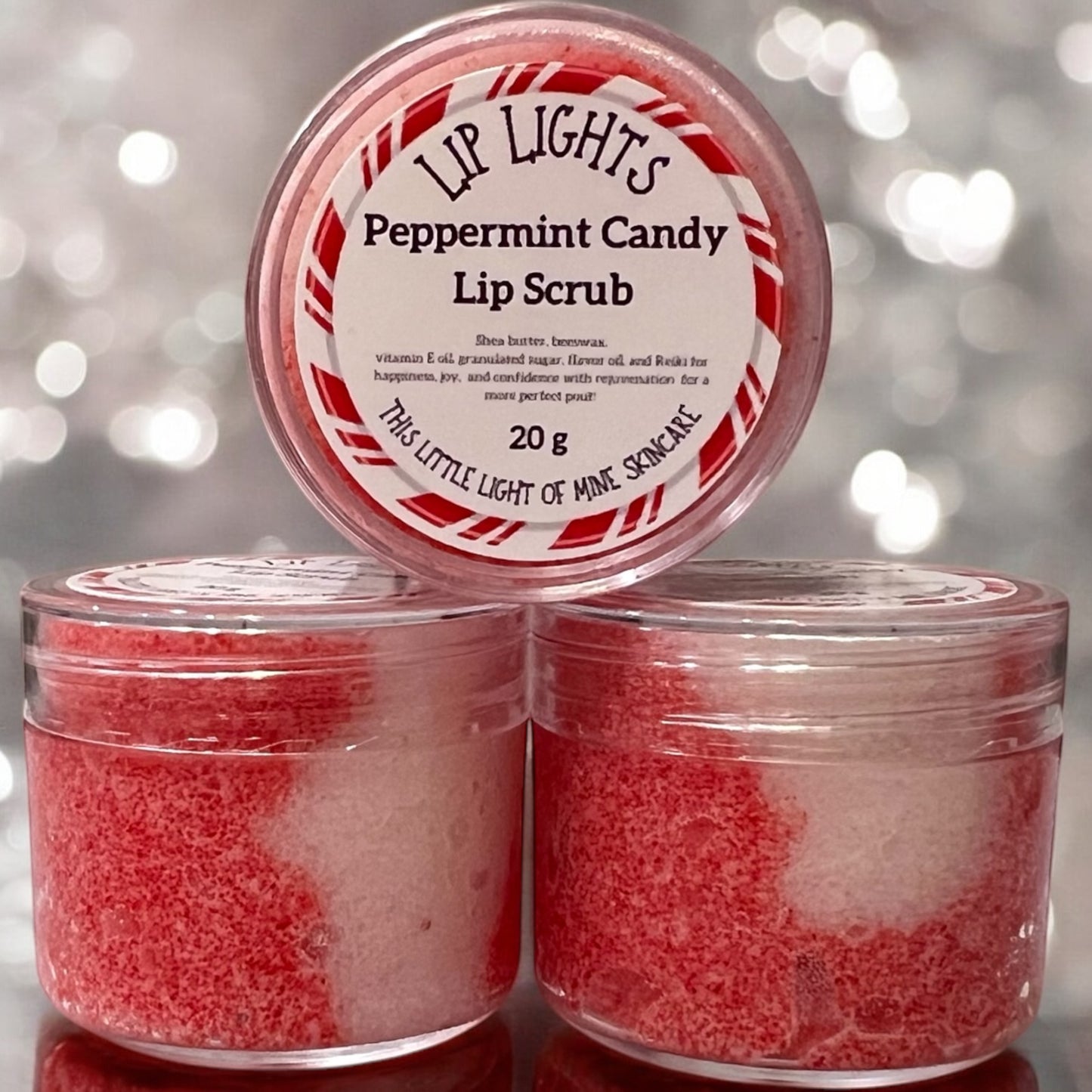 Peppermint Candy Lip Scrub