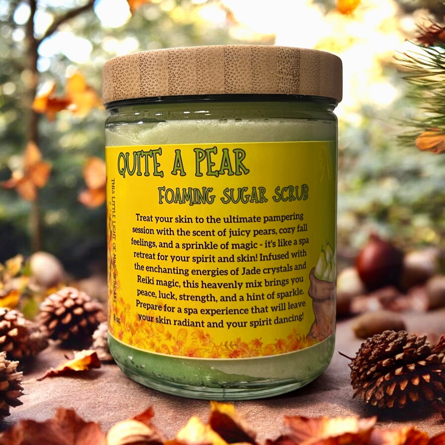 Quite A Pear Foaming Sugar Scrub