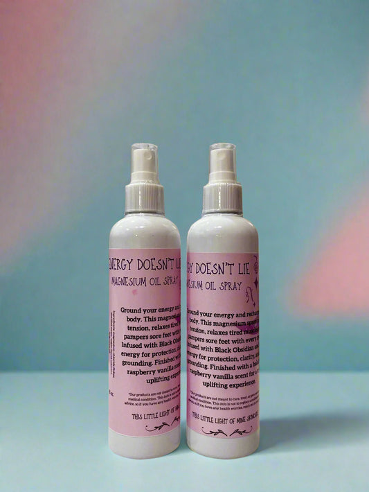 Energy Doesn't Lie Magnesium Spray